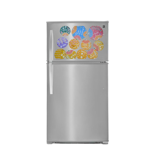 Lippan Art Fridge Magnets Available with Customization